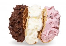 Celebrate National Ice Cream Sandwich Day Matty's Gelato tucked into waffle cone taco shells. Photo courtesy of Matty's Gelato