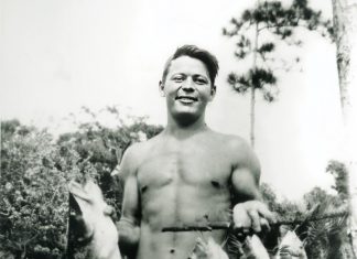 Local Lore: Trapper Nelson’s Tale Trapper Nelson with fish in the 1930s. Photo courtesy of Loxahatchee River Historical Society