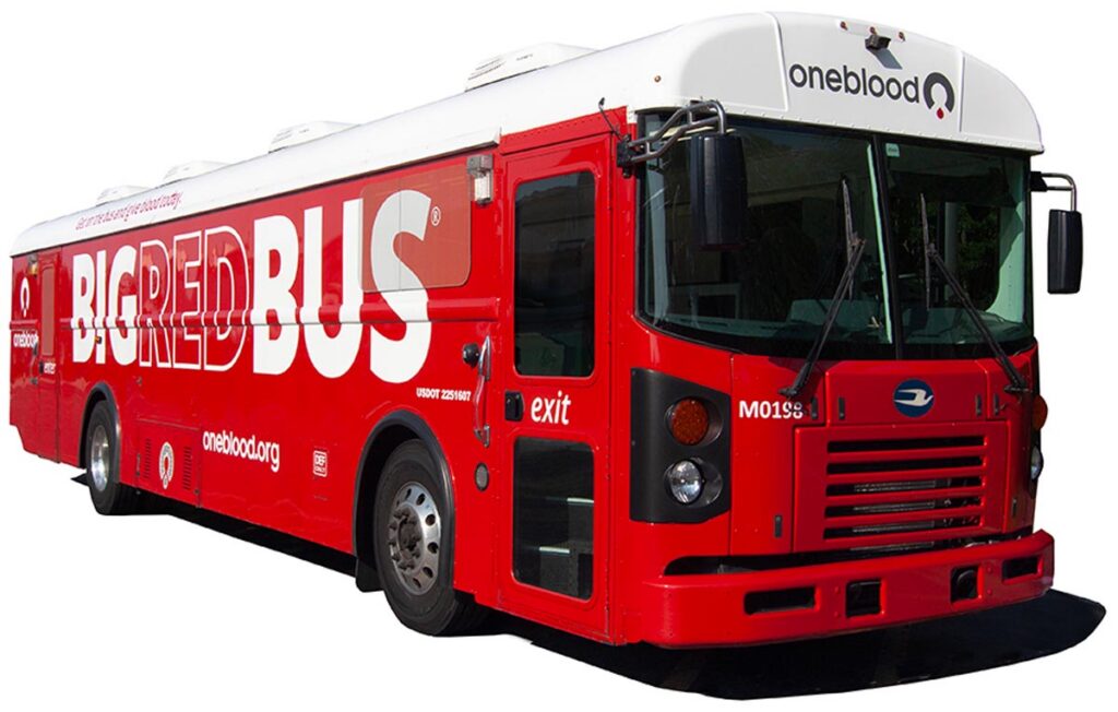 OneBlood and Seacoast Bank will partner to host a special 9_11 Memorial Blood Drives. Photo courtesy of OneBlood